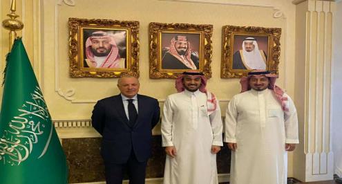 أبو ريدة يهنئ السعودية بالفوز باستضافة كأس العالم 2034